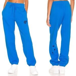 The Local Love Club Lovers Uniform Sweatpants  Deep Blue Size Large Gently Used